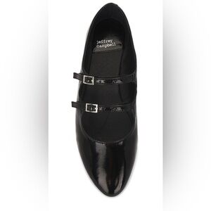 Jeffrey Campbell Black Mary Jane Flats Size 10
